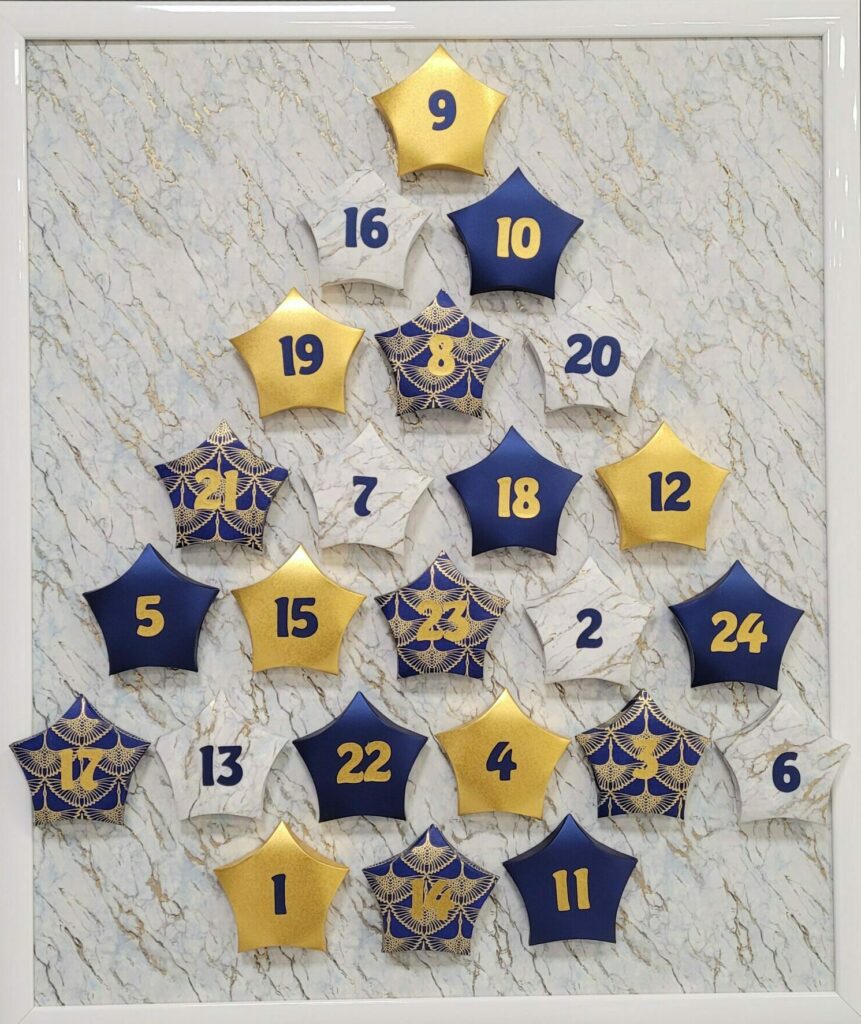 Calendrier de l'avent DIY