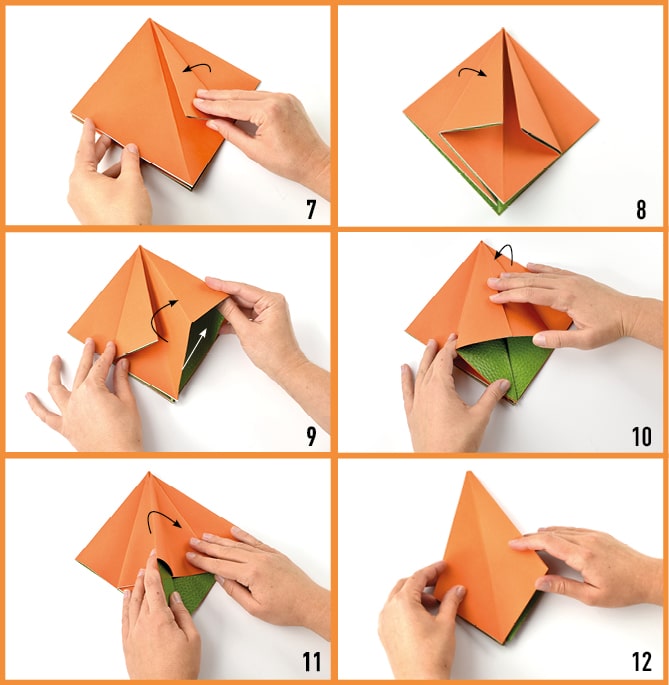 panier à bonbon citrouille